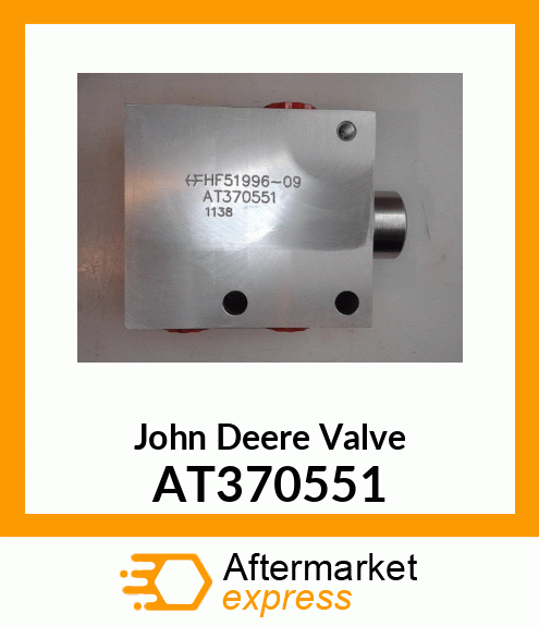 VALVE, COOLER BYPASS AT370551