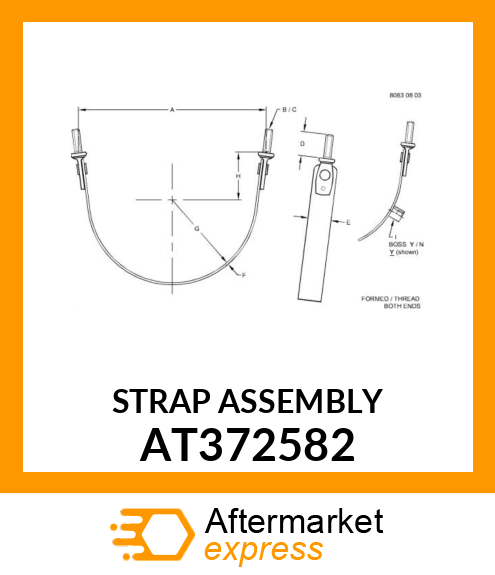 STRAP ASSEMBLY AT372582