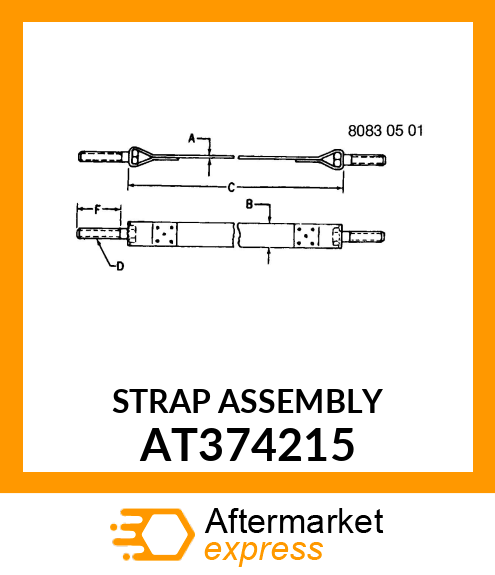 STRAP ASSEMBLY AT374215