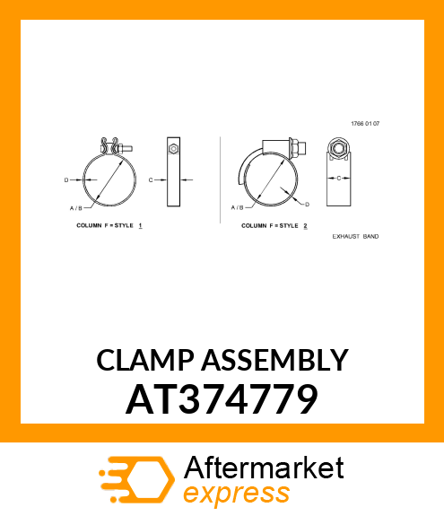 CLAMP ASSEMBLY AT374779