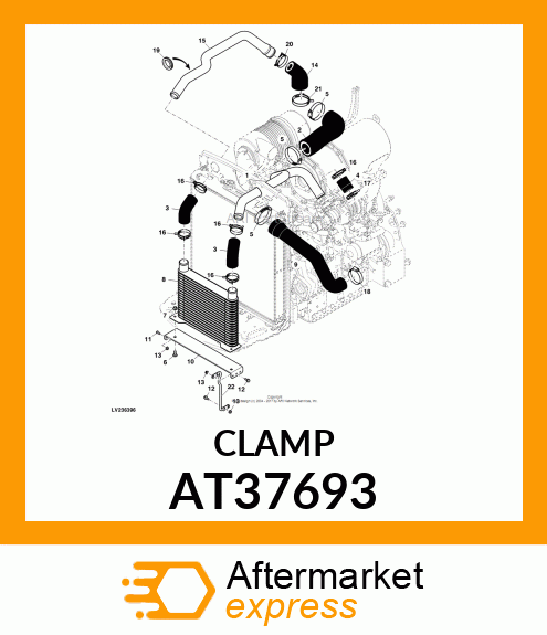 HOSE CLAMP AT37693