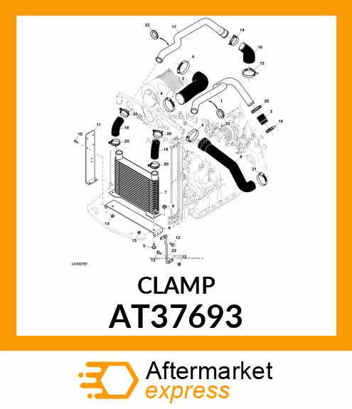 HOSE CLAMP AT37693