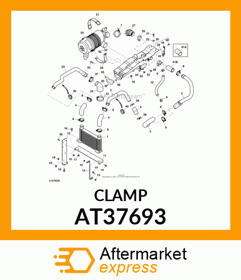 HOSE CLAMP AT37693