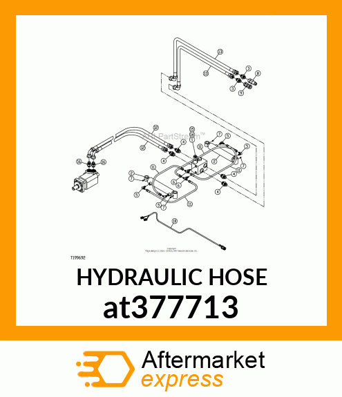 HYDRAULIC HOSE at377713