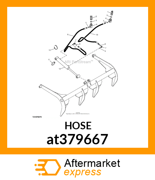 HYDRAULIC HOSE at379667