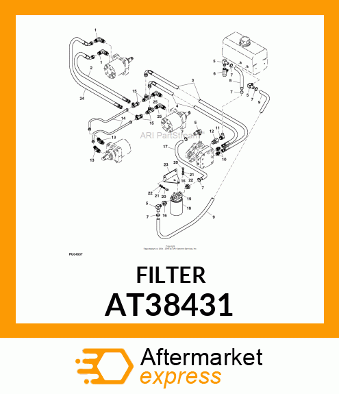 FILTER ELEMENT AT38431