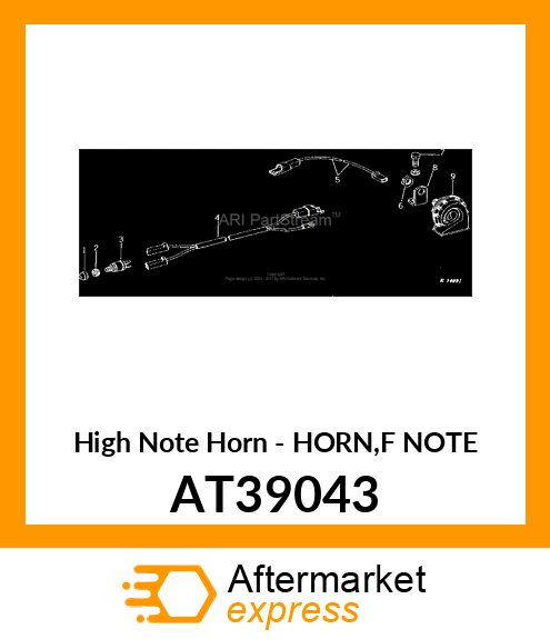 High Note Horn - HORN,F NOTE AT39043