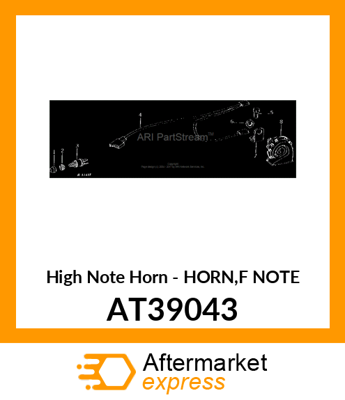 High Note Horn - HORN,F NOTE AT39043