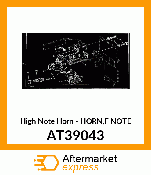 High Note Horn - HORN,F NOTE AT39043