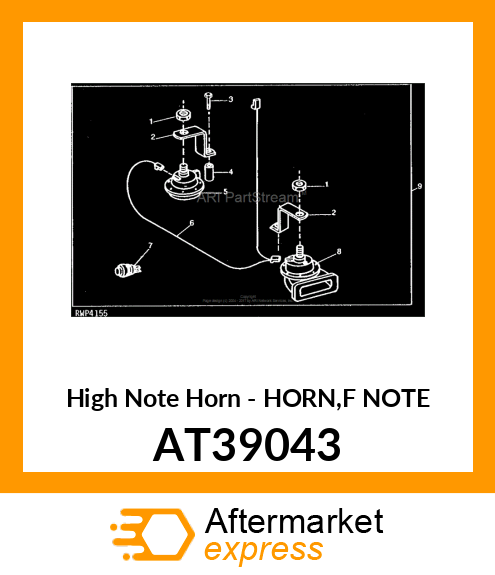 High Note Horn - HORN,F NOTE AT39043