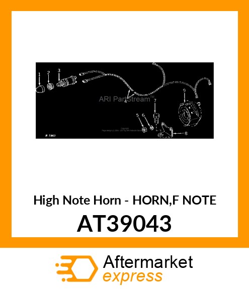 High Note Horn - HORN,F NOTE AT39043