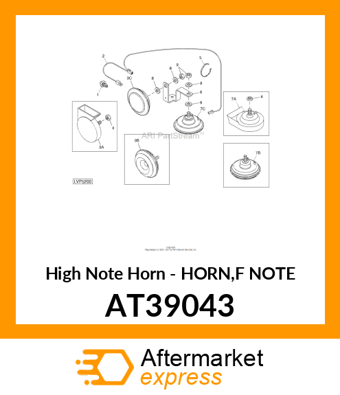 High Note Horn - HORN,F NOTE AT39043