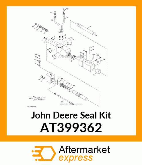 SEAL KIT, COMPLETE AT399362