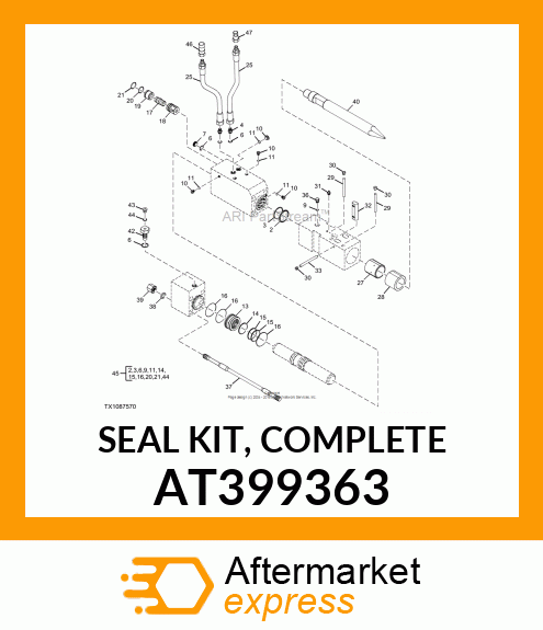 SEAL KIT, COMPLETE AT399363