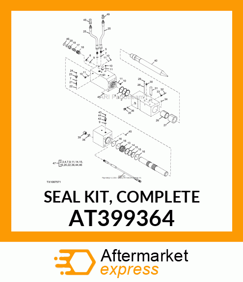 SEAL KIT, COMPLETE AT399364