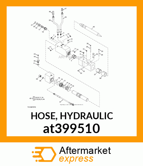 HOSE, HYDRAULIC at399510