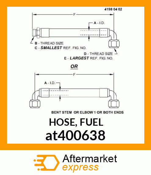 HOSE, FUEL at400638