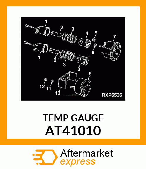 Pyrometer - GAUGE,TEMPERATURE AT41010