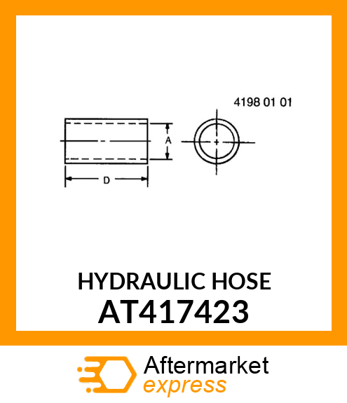 HYDRAULIC HOSE AT417423