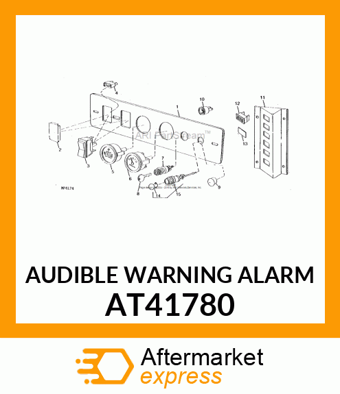 Audible Warning Alarm AT41780
