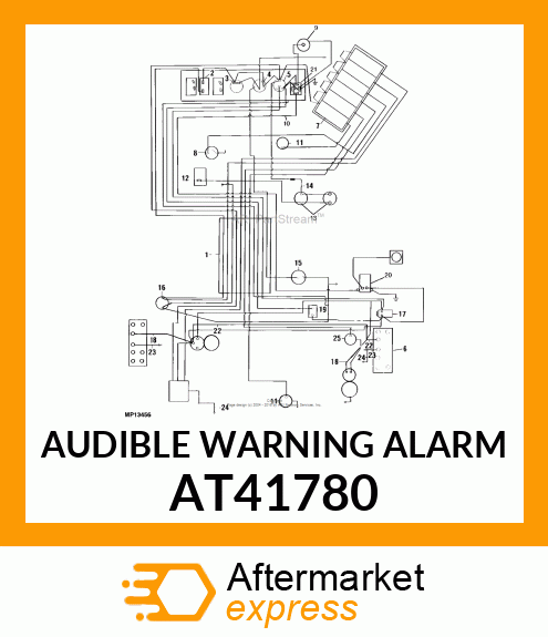 Audible Warning Alarm AT41780