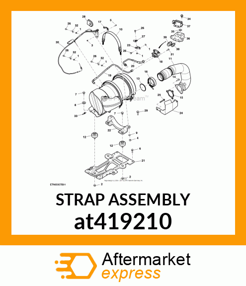 STRAP ASSEMBLY at419210