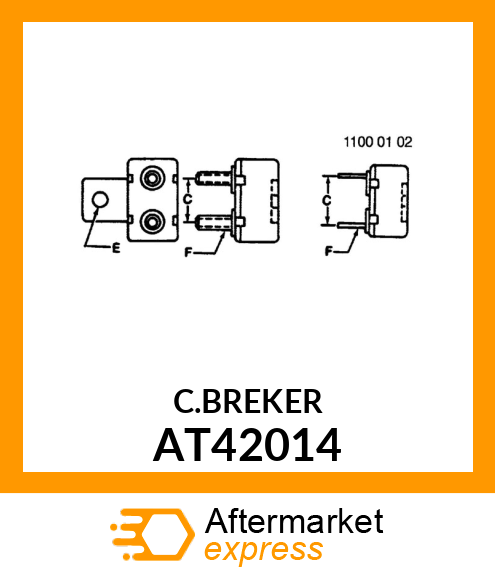 BREAKER ,CIRCUIT AT42014