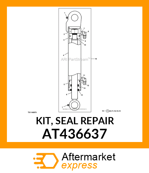 KIT, SEAL REPAIR AT436637