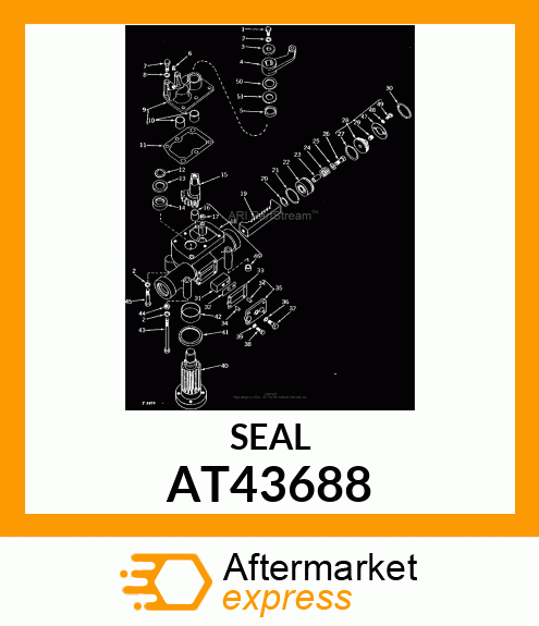 SEAL ,OIL AT43688