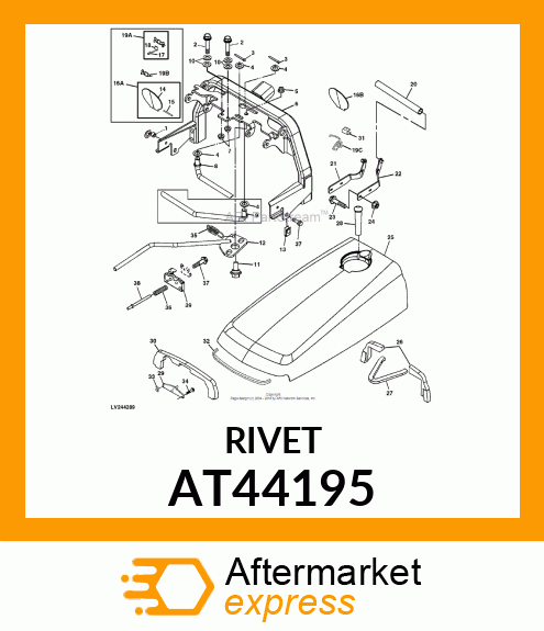 RIVET ,HOLLOW BLIND AT44195