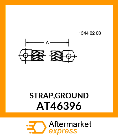 STRAP,GROUND AT46396