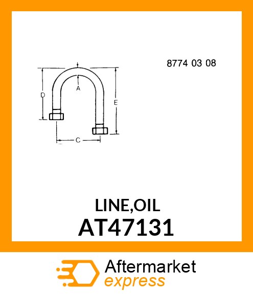 LINE,OIL AT47131