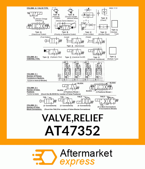 VALVE,RELIEF AT47352