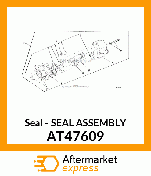 Seal - SEAL ASSEMBLY AT47609