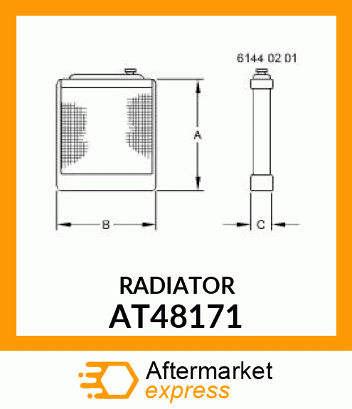 RADIATOR AT48171