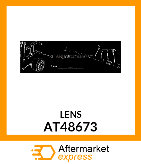 LENS, INDICATOR AT48673