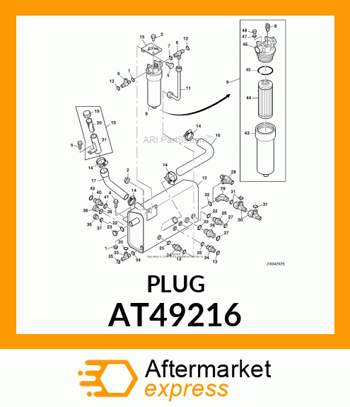 PLUG, DETENT AT49216