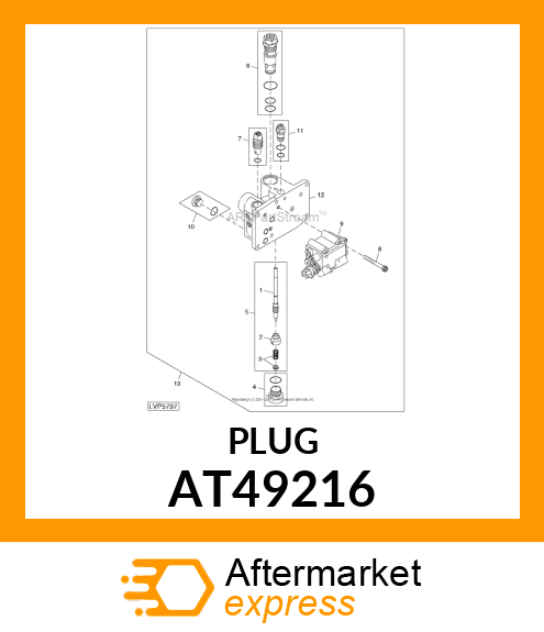 PLUG, DETENT AT49216