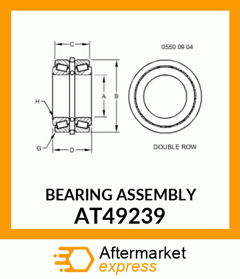 BEARING ASSEMBLY AT49239