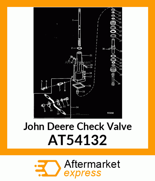 CHECK VALVE ASSEMBLY AT54132