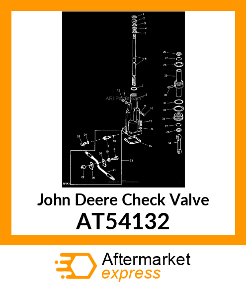 CHECK VALVE ASSEMBLY AT54132