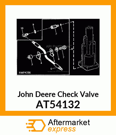 CHECK VALVE ASSEMBLY AT54132