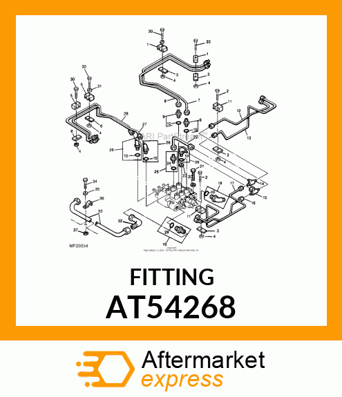 TEE, SWIVEL BRANCH AT54268