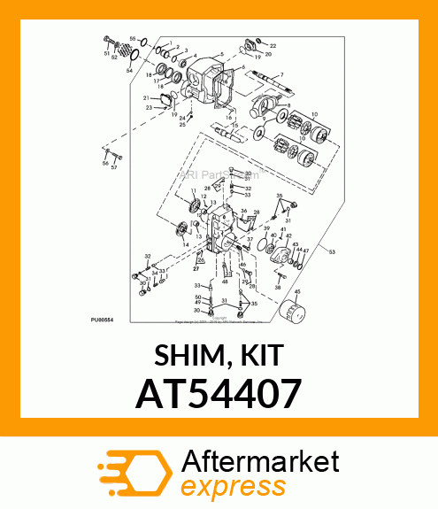 SHIM, KIT AT54407