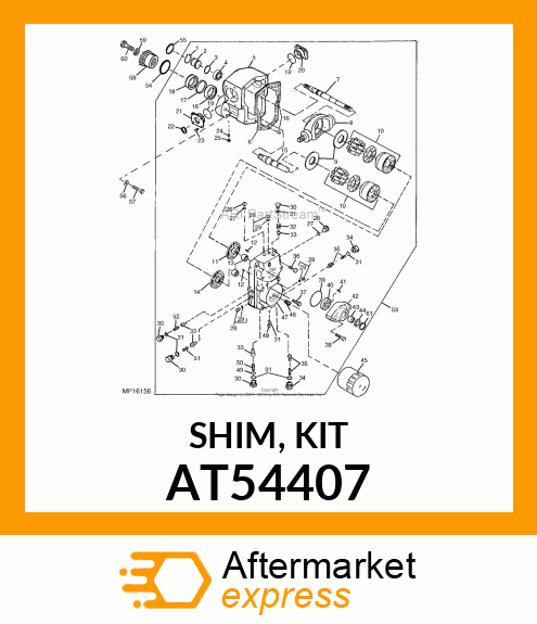 SHIM, KIT AT54407