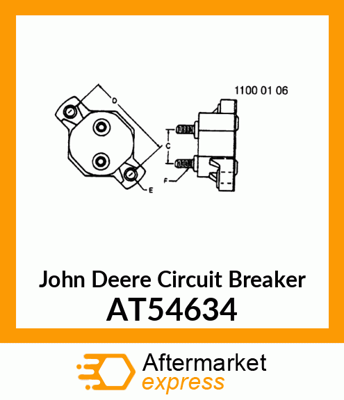 BREAKER, CIRCUIT AT54634