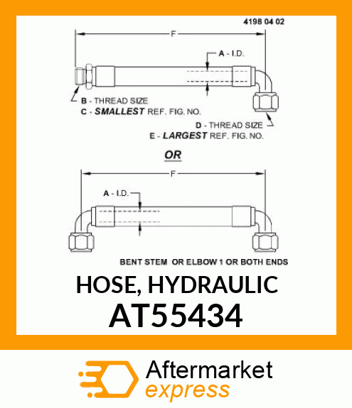 Hydraulic Hose AT55434