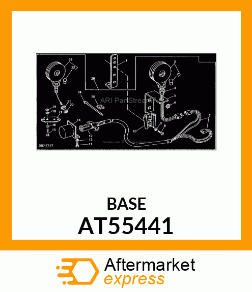 MOUNT,CABLE TIE AT55441