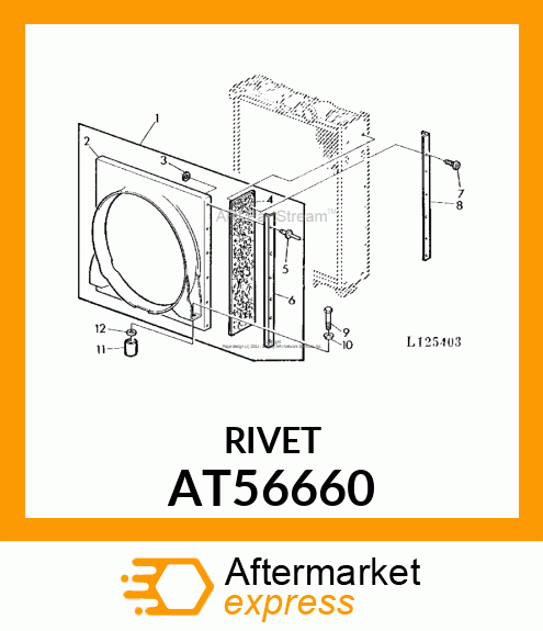 RIVET, BLIND AT56660