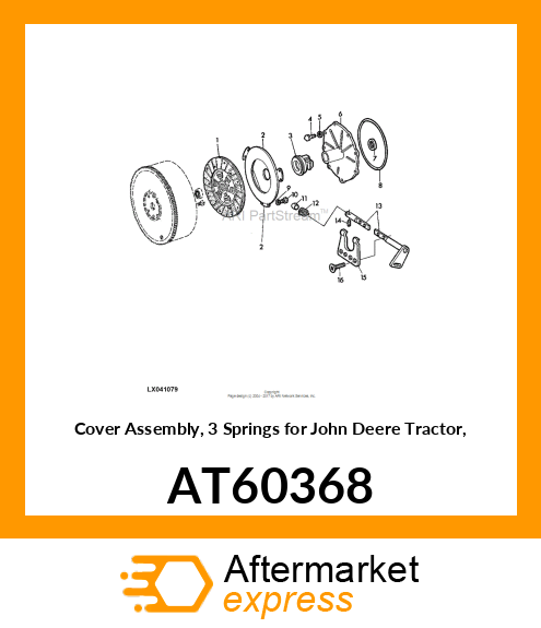 Clutch Plate - PLATE,PRESSURE ASSY AT60368